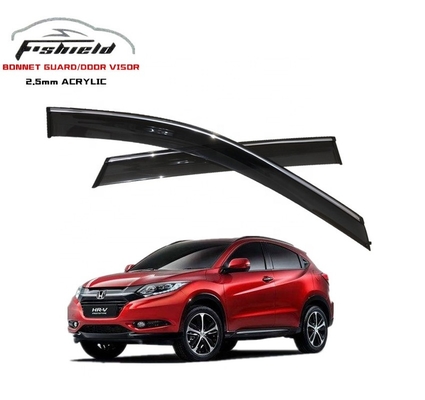 Sports For Honda HR-V HRV 2016 Side Trim Vent Deflectors Injection Chrome Sun Rain Guard 18 19 Window Sun Shades