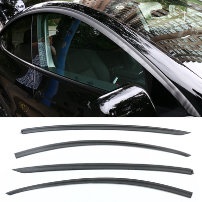 Automotive Exterior Accessories Door Sun Shade Sun Rain Guard Weather Shield For Tesla Model Y 2021